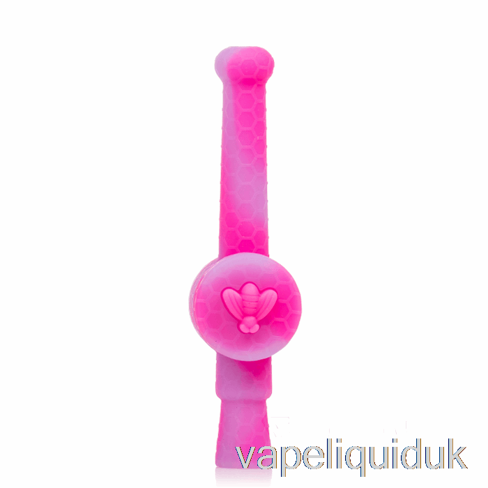 Stratus Reclaimer Honey Dipper Silicone Dab Straw Bubblegum (Magenta / Purple) Vape Juice